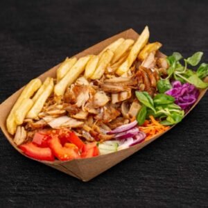 Chicken Doner Meat & Chips