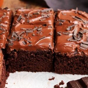 Chocolate fudge cake