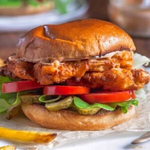 Spicy Chicken Burger