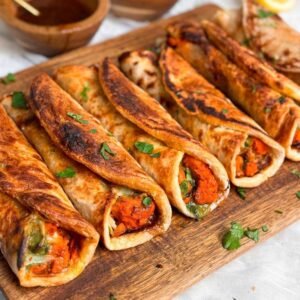 Chicken or Tikka Masala Roll