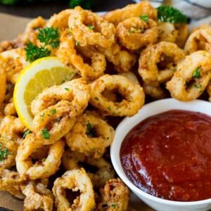 Fried calamary