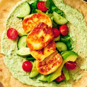 Halloumi Wrap