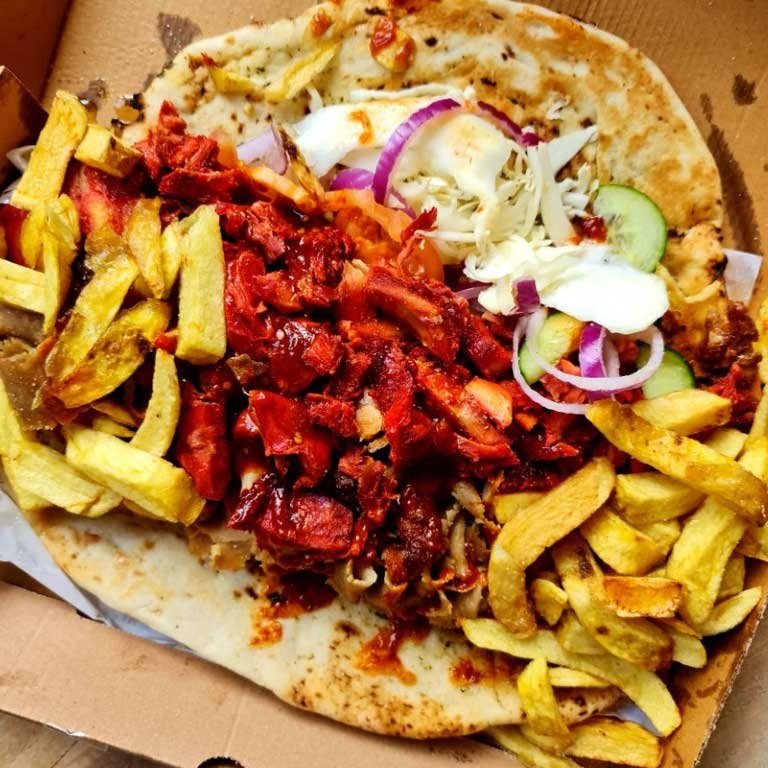 Mia’s Naan Special Mix Kebab